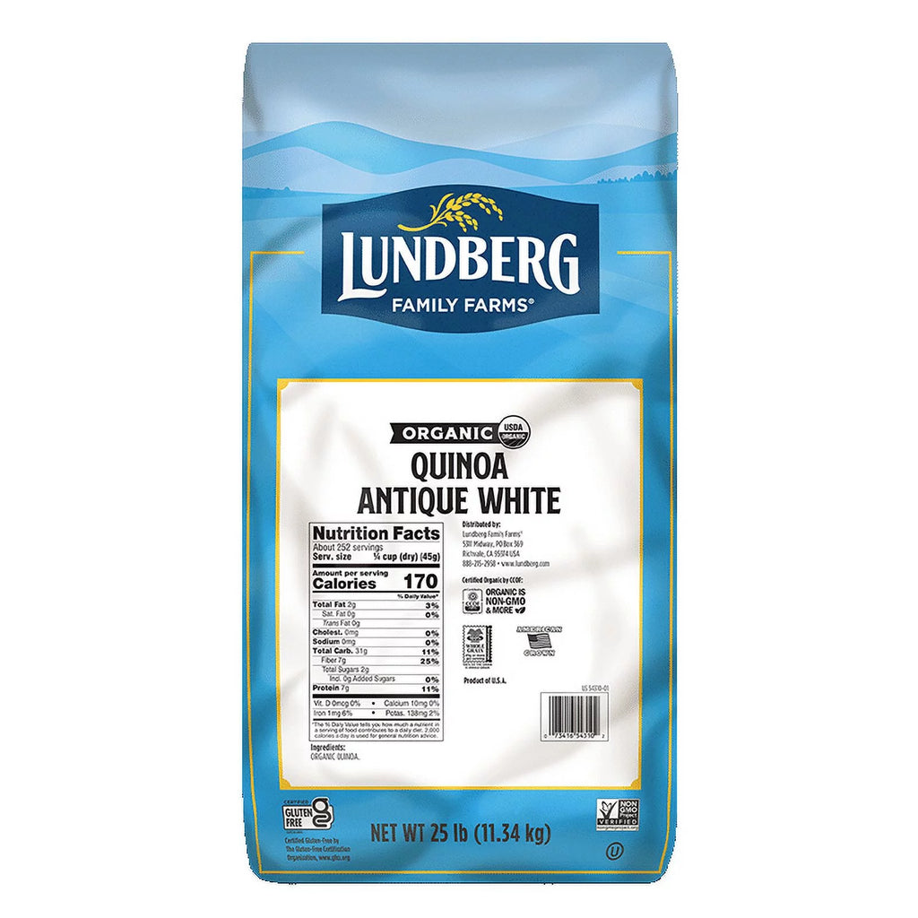 ORGANIC ANTIQUE WHITE QUINOA Pack of 6 Q153
