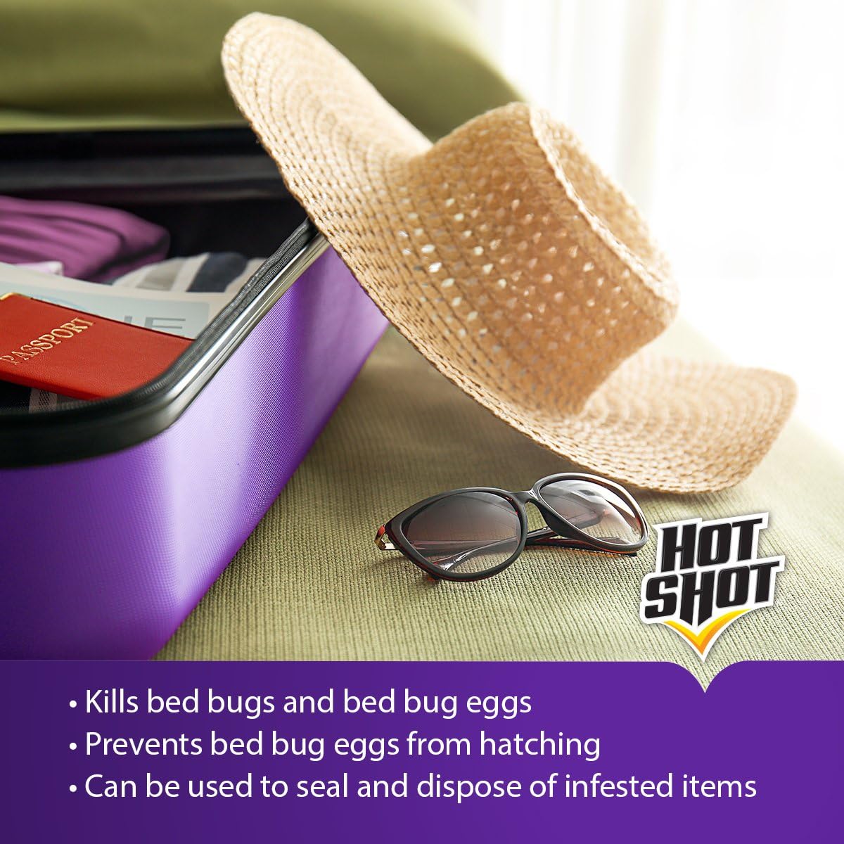 Pack of 6 Bedbug Mattress And Luggage Treatment Kit O292132