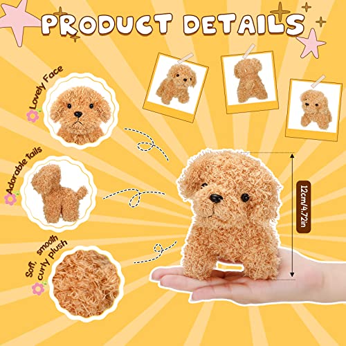 20 Pcs 4.72 Inch Christmas Mini Puppy Stuffed Animal G59796
