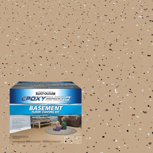 Gray Satin Epoxy Floor Coating Kit, Gallon C519101