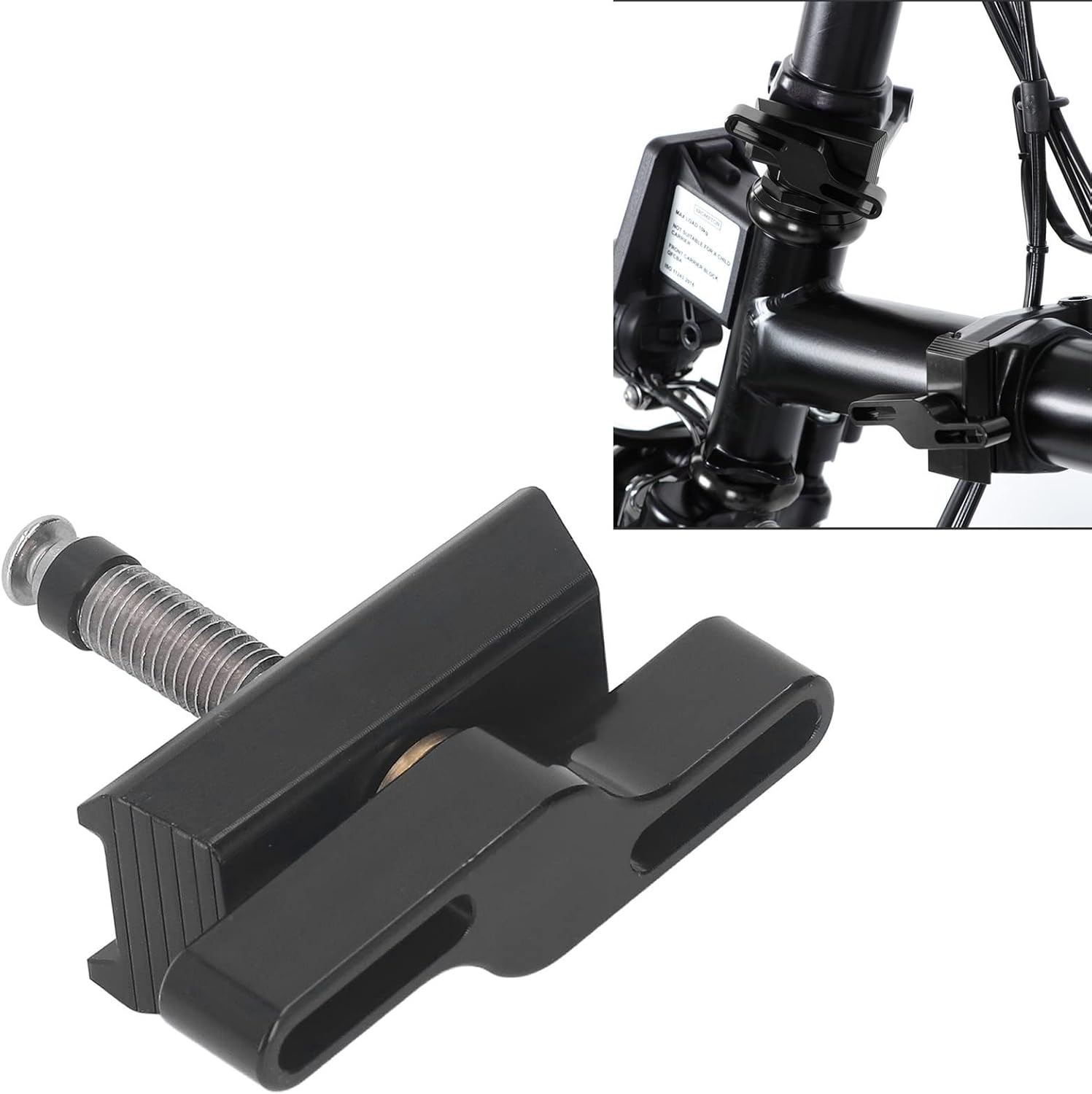 Aluminium Alloy Folding Bike Hinge Clamp Repair Parts E842979