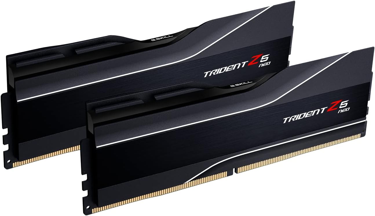 DDR5 RAM 32GB (2x16GB) 6000MT/s CL36-36-36-96 1.35V Desktop Computer Memory UDIMM Matte Black F74719