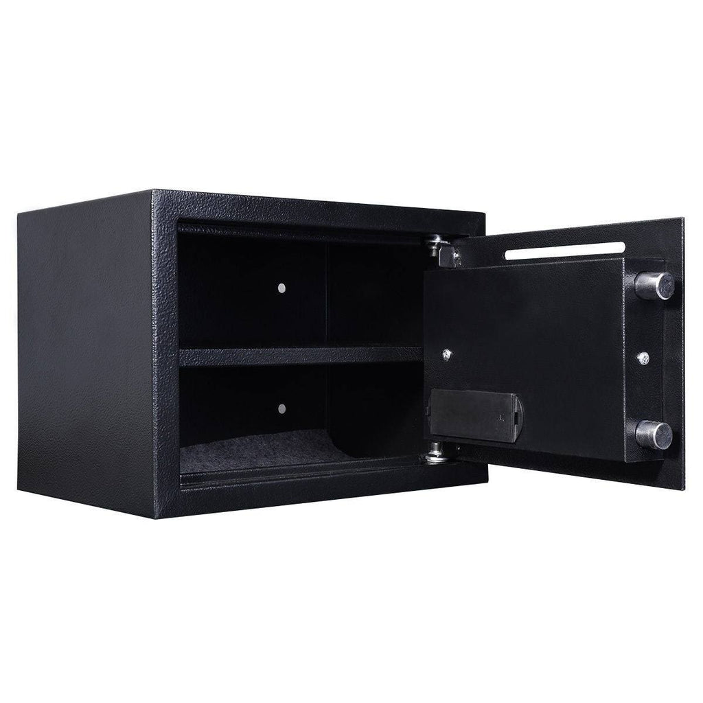 Black 14x22 Digital Depository Drop Cash Safe Box N19791