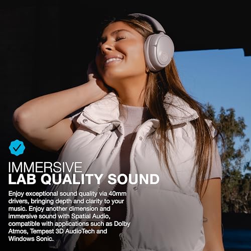 Sage Hybrid Active Noise Cancelling Over-Ear Wireless Headphones B2178