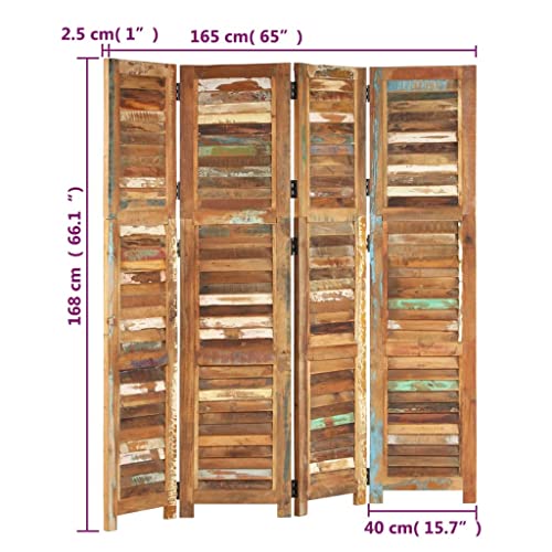 Solid Wood Reclaimed Room Divider W618502