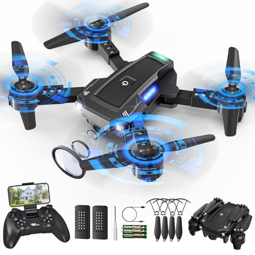 1080P Camera FPV Foldable Drone with 2 Batteries H99132
