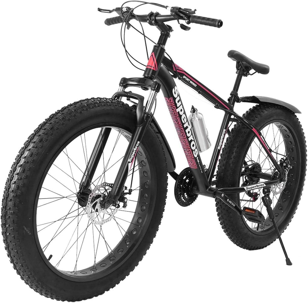 26 Inch 21-Speed High Carbon Steel Mountain Bike W6009