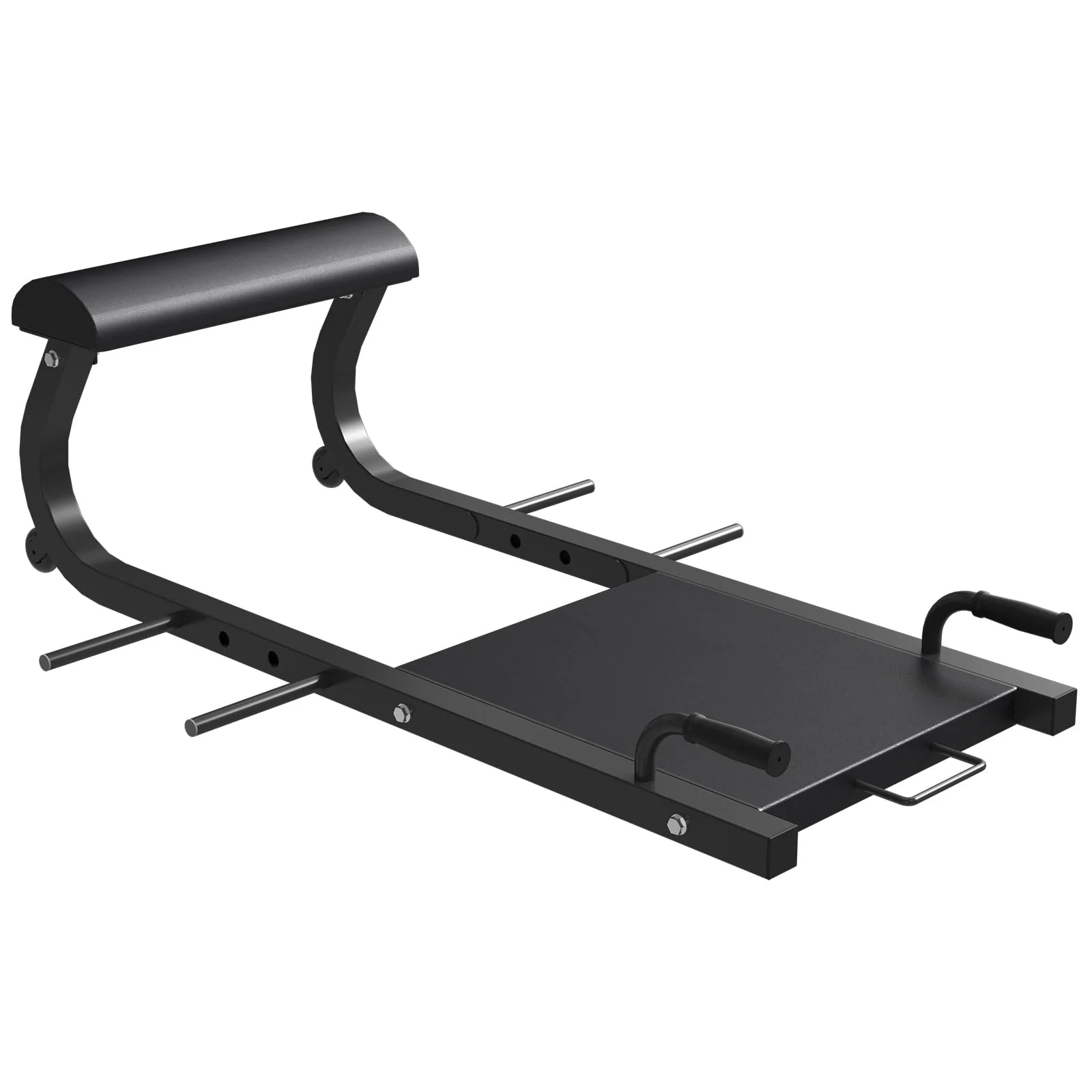Red Heavy Duty Plate-Loaded Hip Thrust Machine A3116