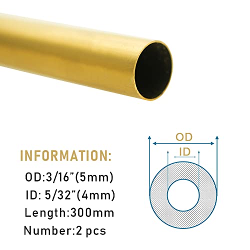 Brass Tube 280 Seamless Round Tubing K78784