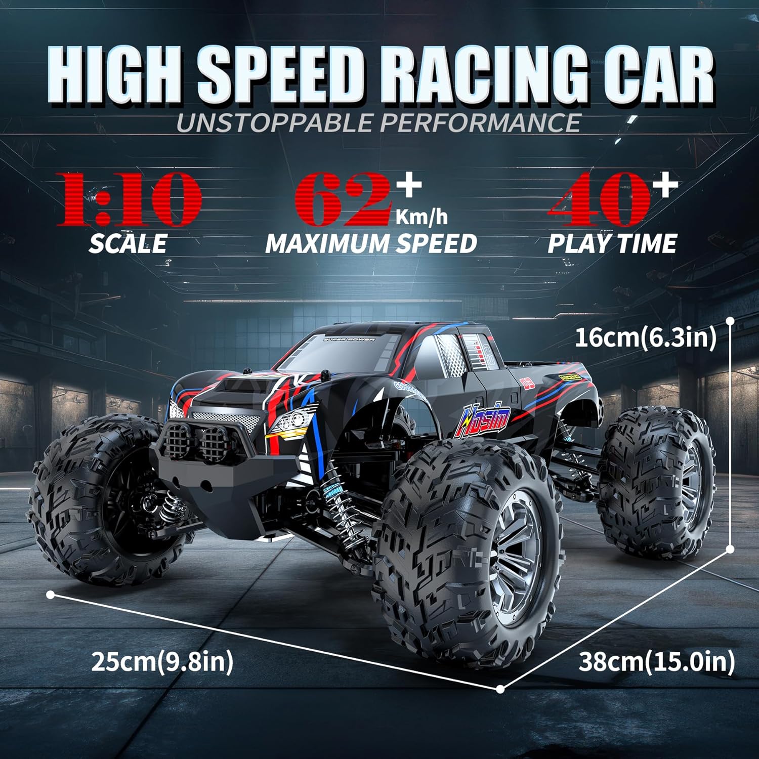 1:10 Scale 48+ KMH Remote Control Car & 60+KMH Brushless Rc Cars C133