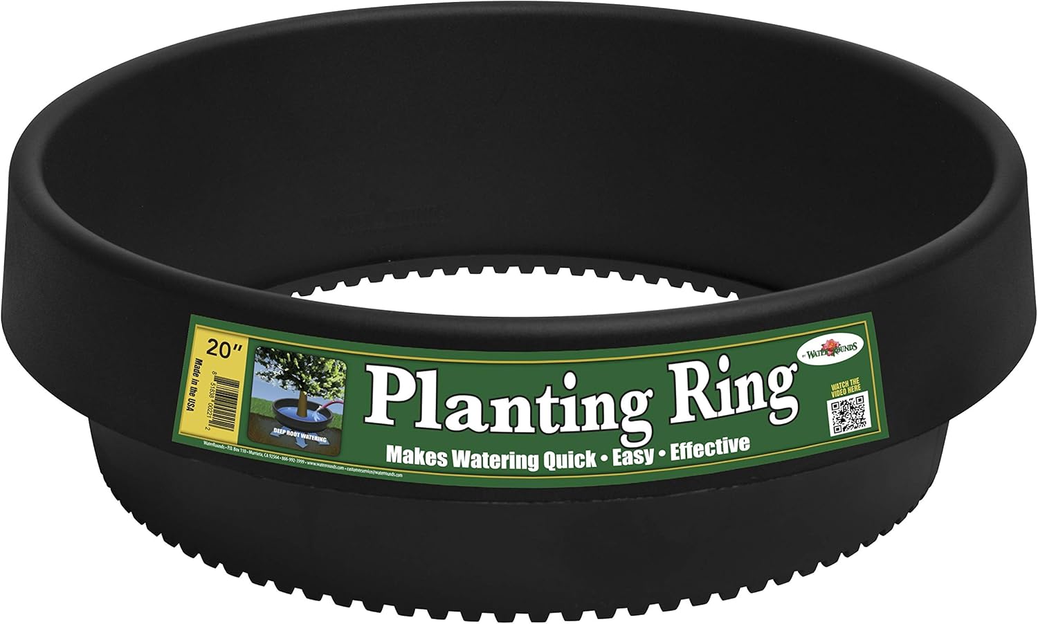 6 Pack 20 in Planting Rings Landscape Garden Protective Round Edging W65647