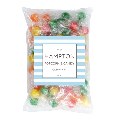 Assorted Sour Candy Balls, 1 Pound Bulk Candy, Individually Wrapped Hard Candy N898993