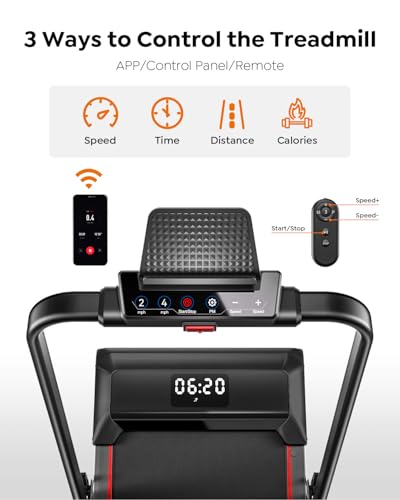 2 in 1 Foldable Under Desk Treadmill with Incline P752