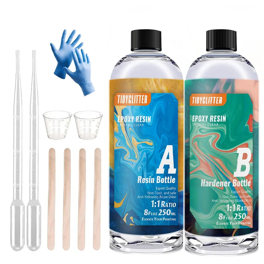 16OZ Clear Epoxy Resin Kit Q85229