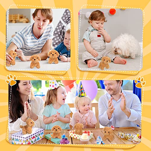 20 Pcs 4.72 Inch Christmas Mini Puppy Stuffed Animal G59796