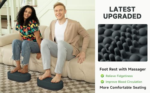 Gray Soft Silicone Foot Rest U44935
