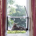 Cat Window Perch Cat Hammock 2 Layers Bed Up to 55lb Soft Mats Stable Metal Frames L38766