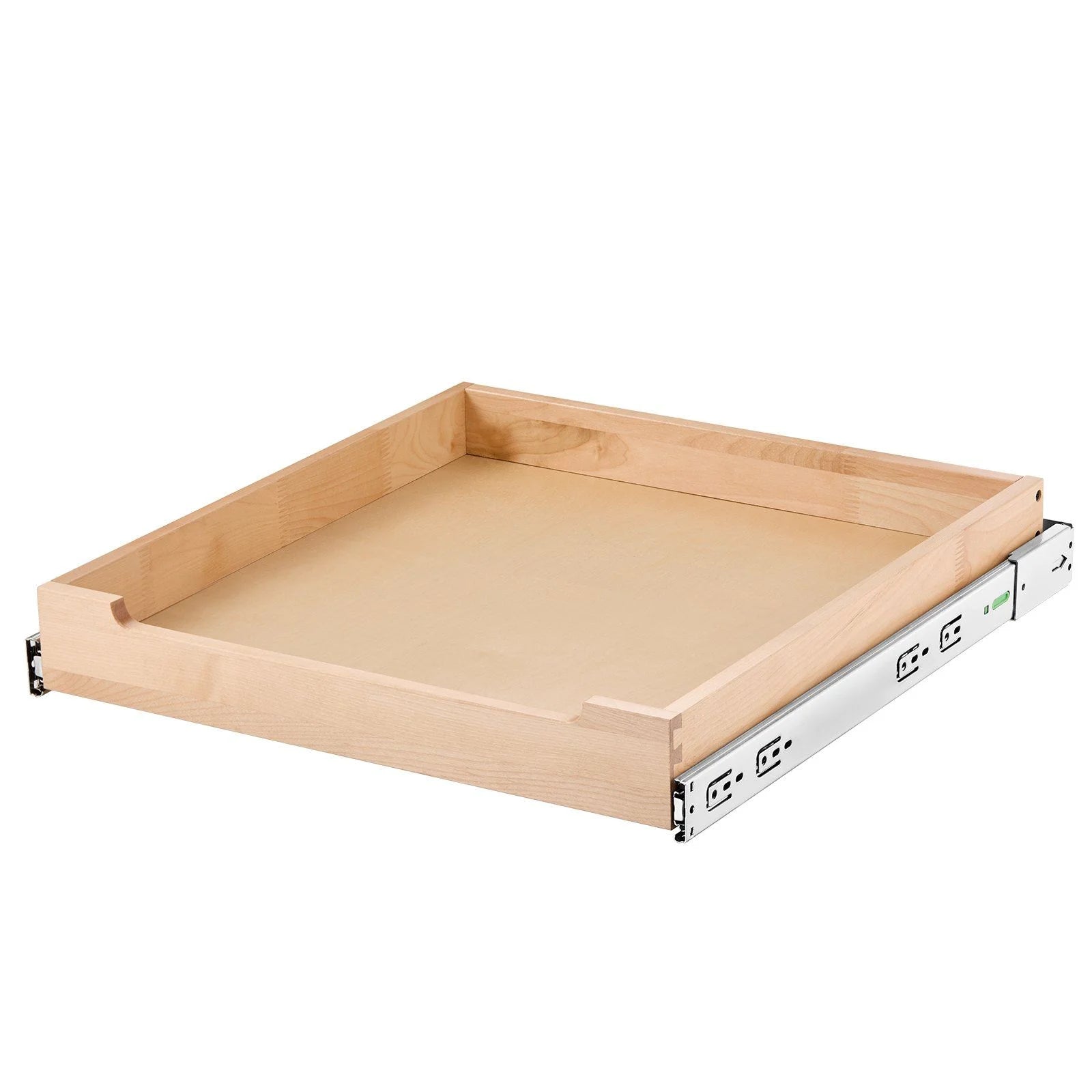 20-inch Wide Wood Drawer, 21-inch Deep, Soft Close Slide Out Shelf W8904
