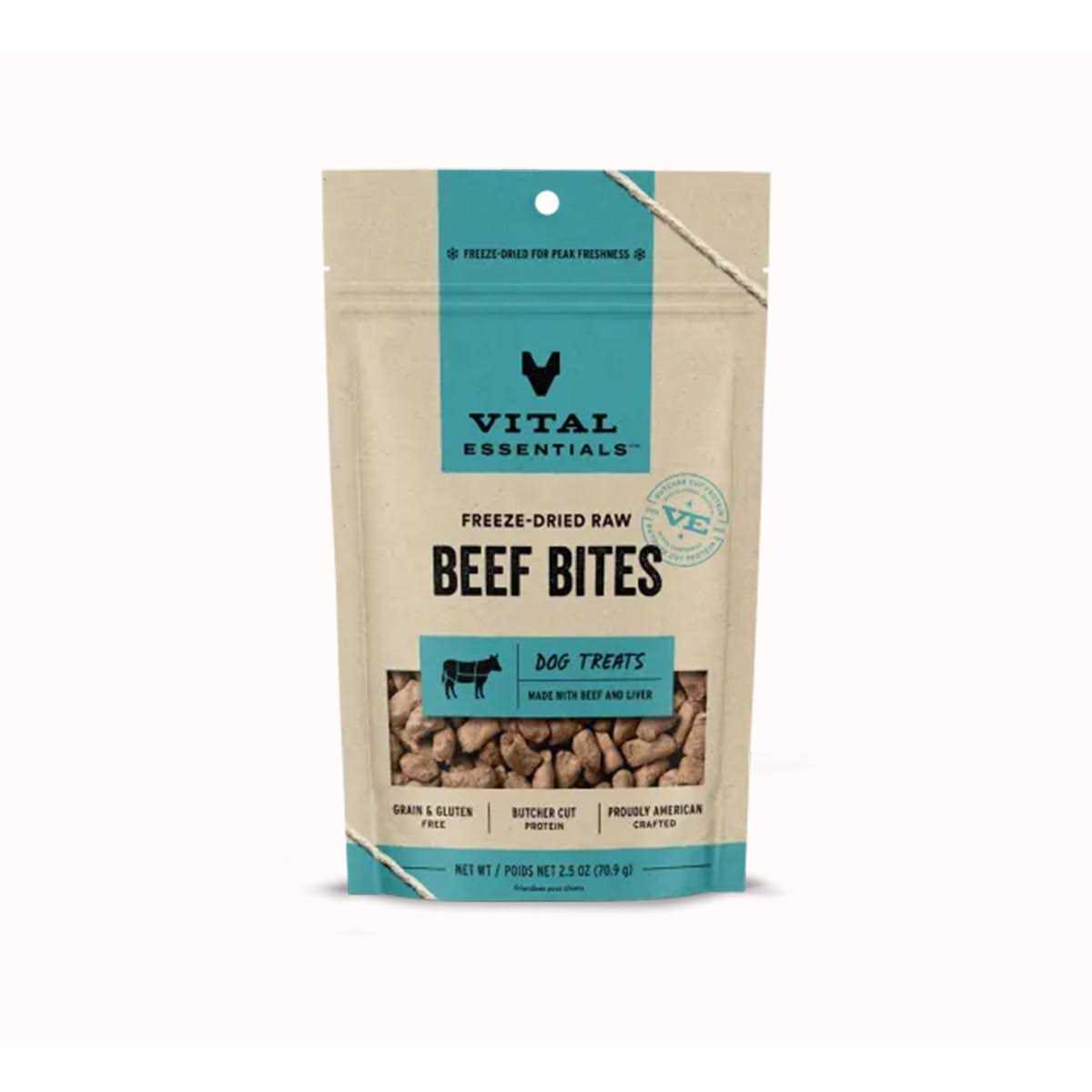 Freeze Dried Beef Bites Dog Treats J738198