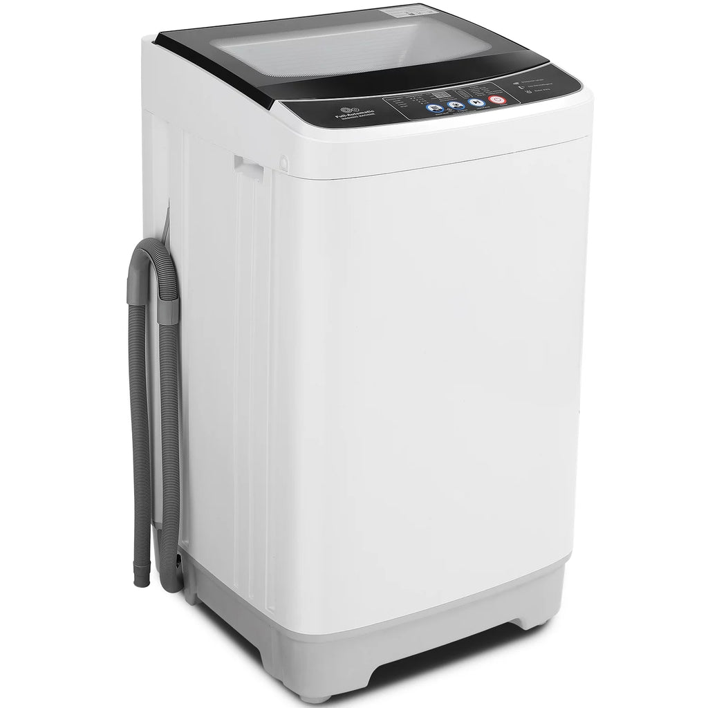 17.8 lbs Fully Automatic Compact Washer and Dryer Combo with Glass Top K162