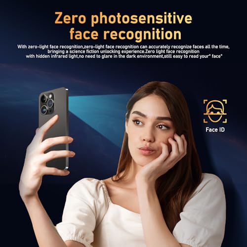 15 ProMax Smartphone, 6+256GB Unlocked, Android 13.0, 48+108MP Zoom Camera, Build-in Pen, 6800mAh, Dual SIM, 6.7" HD Screen, 5G/4G Phone (White) M3344