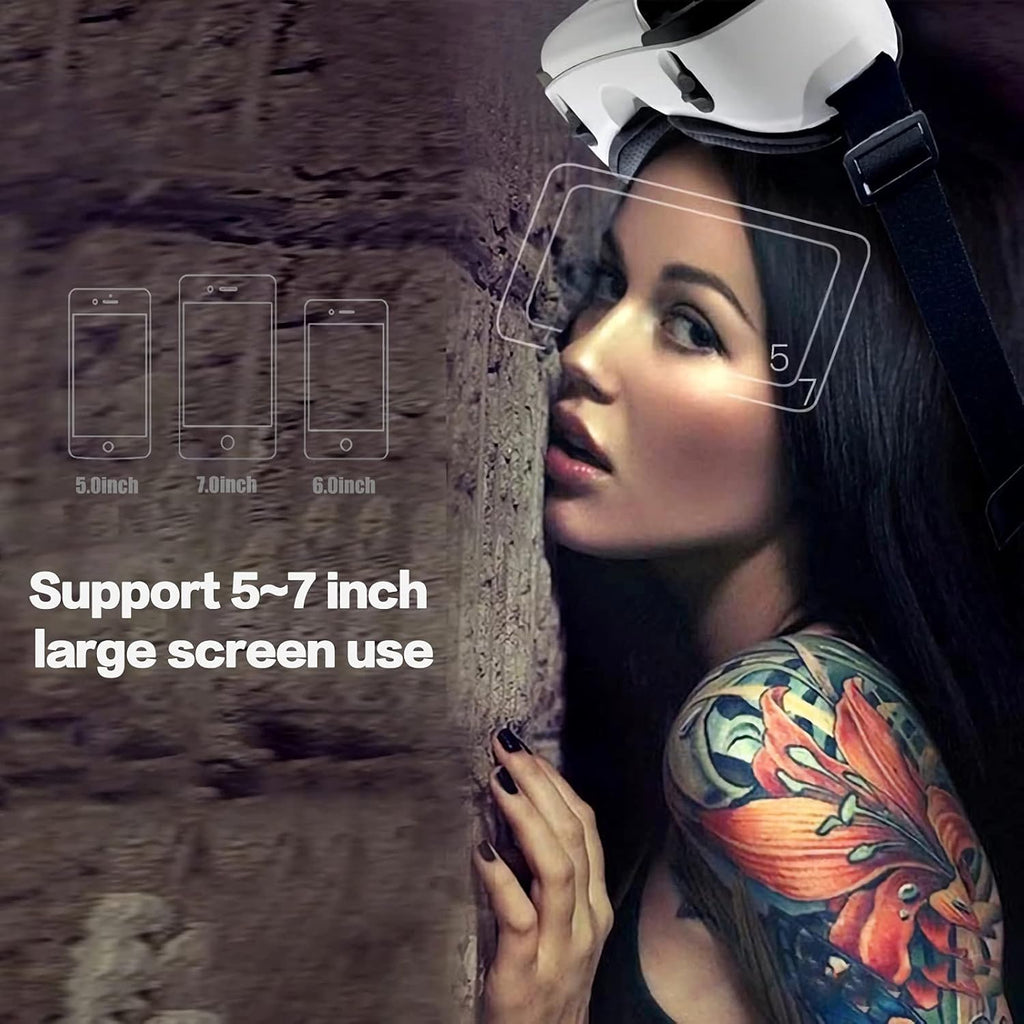 Adjustable 3D VR Headset with Controller U810939
