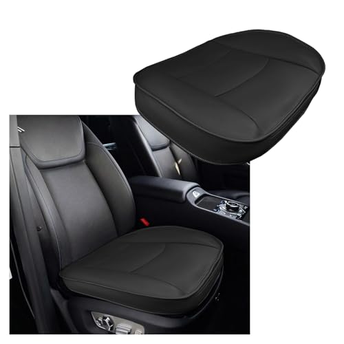 Beige PU Leather Car Seat Bottom Cover J787880
