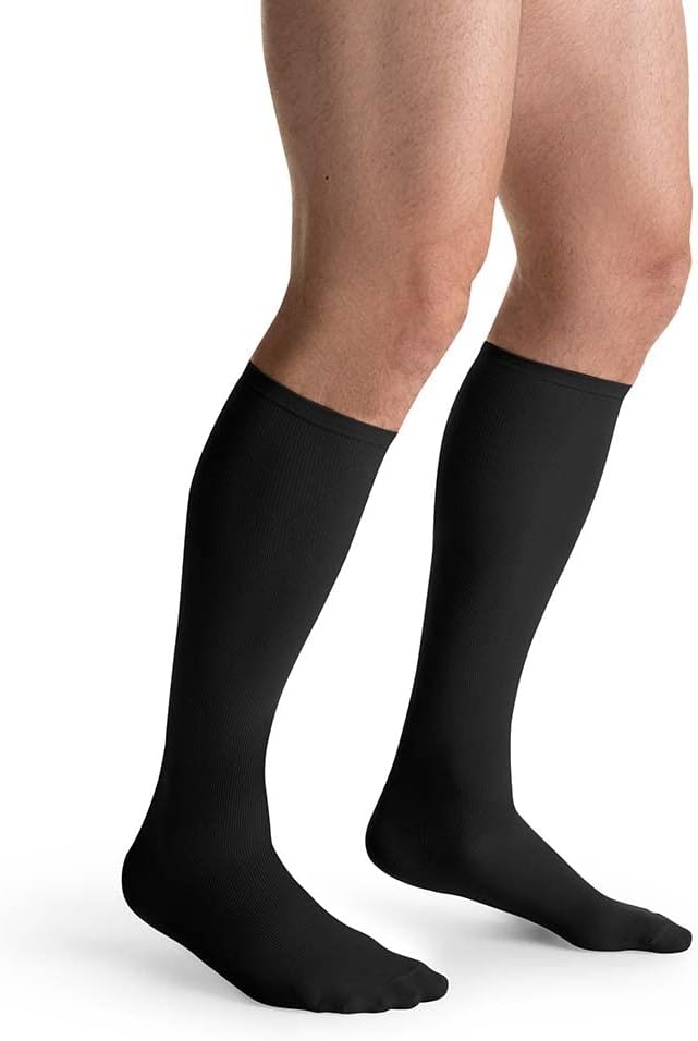 15-20 mmHg Knee High Closed Toe Compression Socks X5554