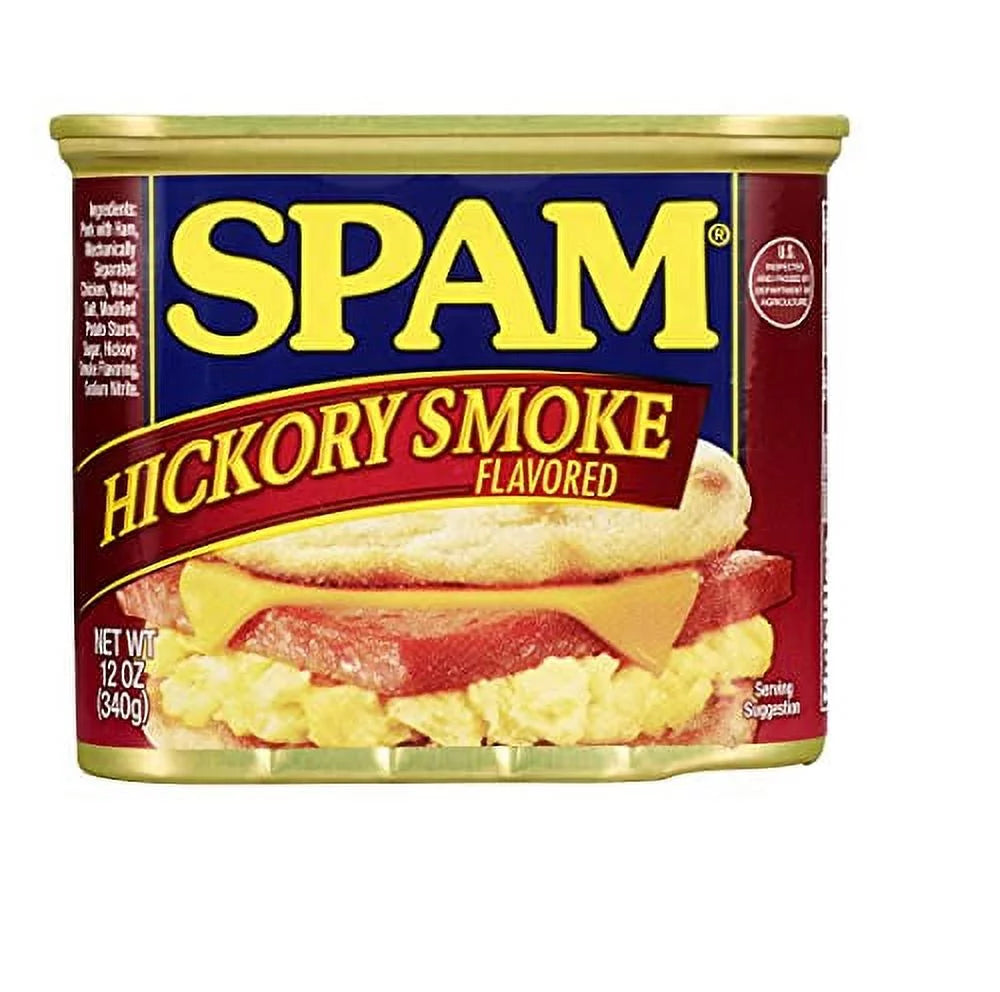 12 Oz Canned Hickory Smoke Spam (Pack of 3) O242768