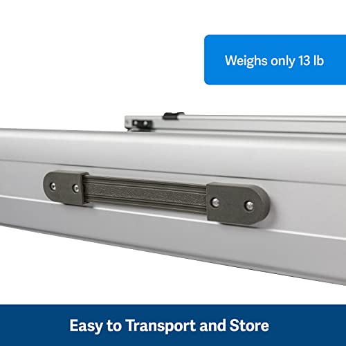 X-Large 47 in. - 87 in. Portable Lightweight Aluminum Pet Ramp P441