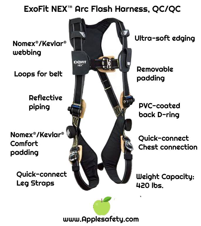 Arc Flash Harness V9025