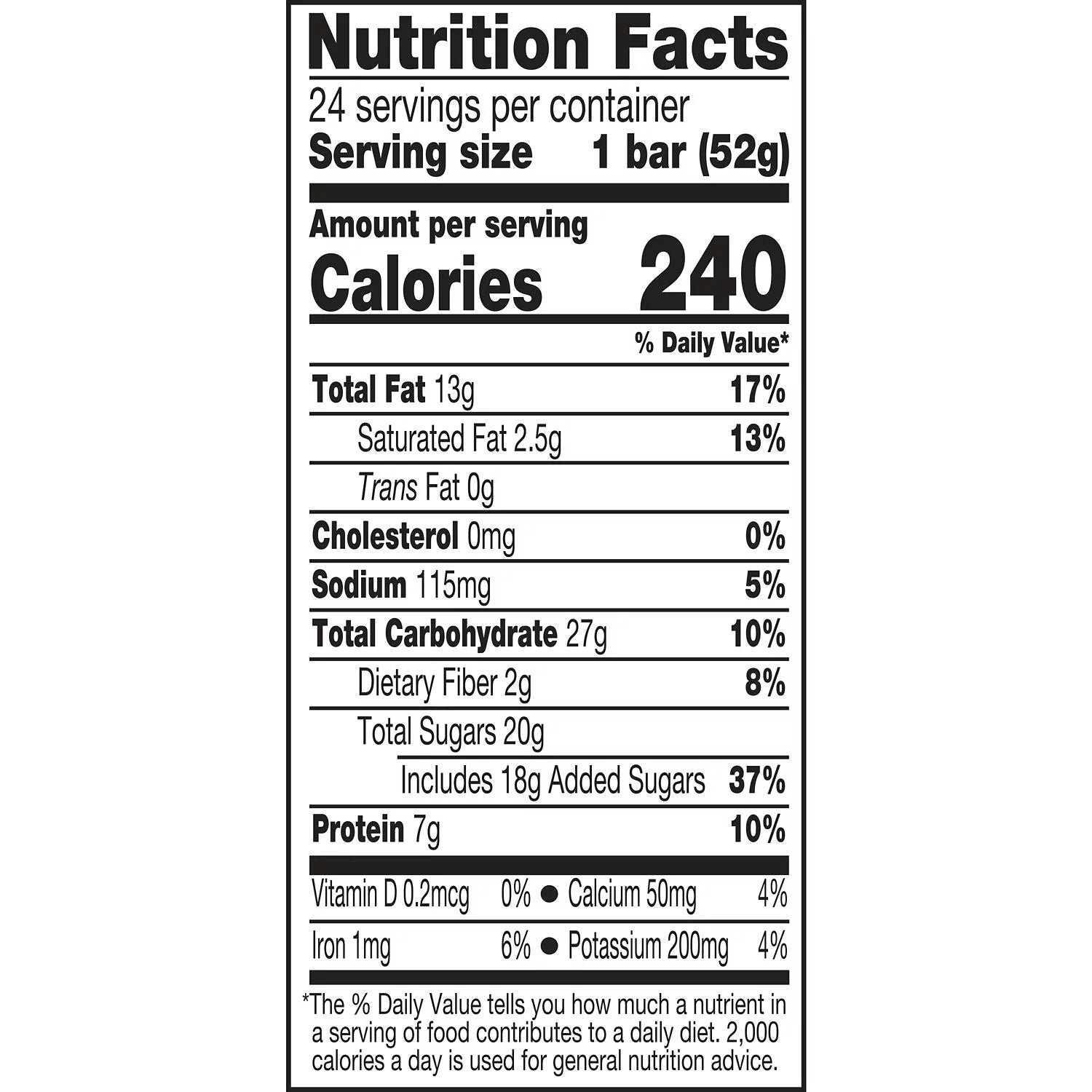 Peanut Caramel Candy Bars 1.85 oz 24 Count T503