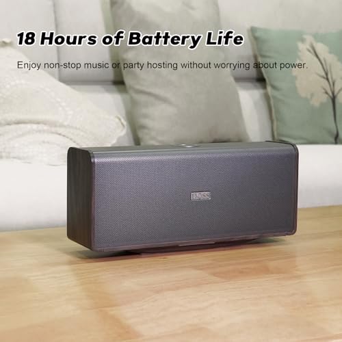 Gold Bluetooth Speaker with 80W Sound and 18H Playtime C684