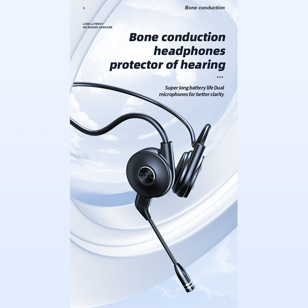 Bluetooth 5.0 Wireless Bone Conduction Headphones D63073