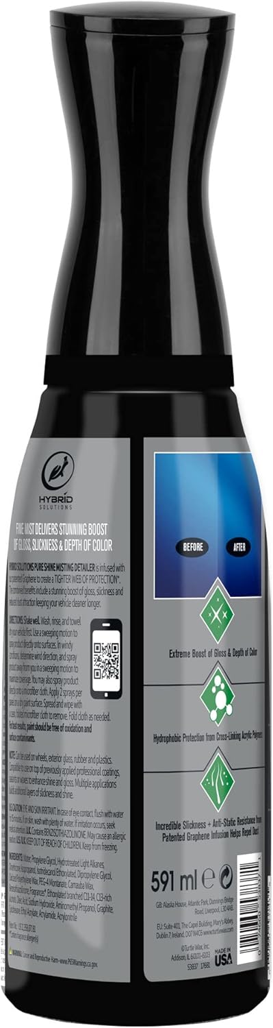 Graphene Infused Detailer Misting Spray, 20 oz W104