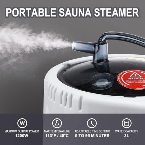 3 Liters 1200W Steam Generator with Remote Control C4693