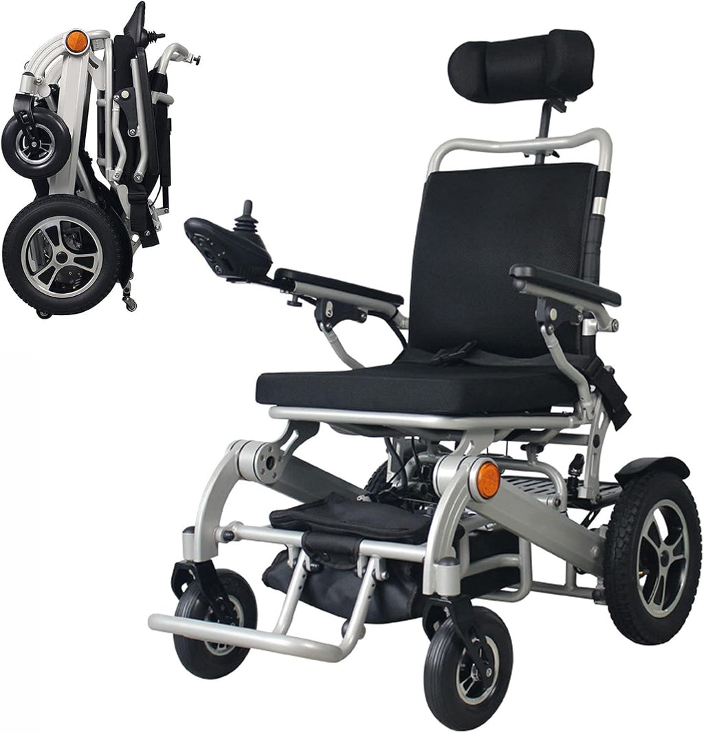 Dual 500W Motors All Terrain Foldable Electric Wheelchair Q14362