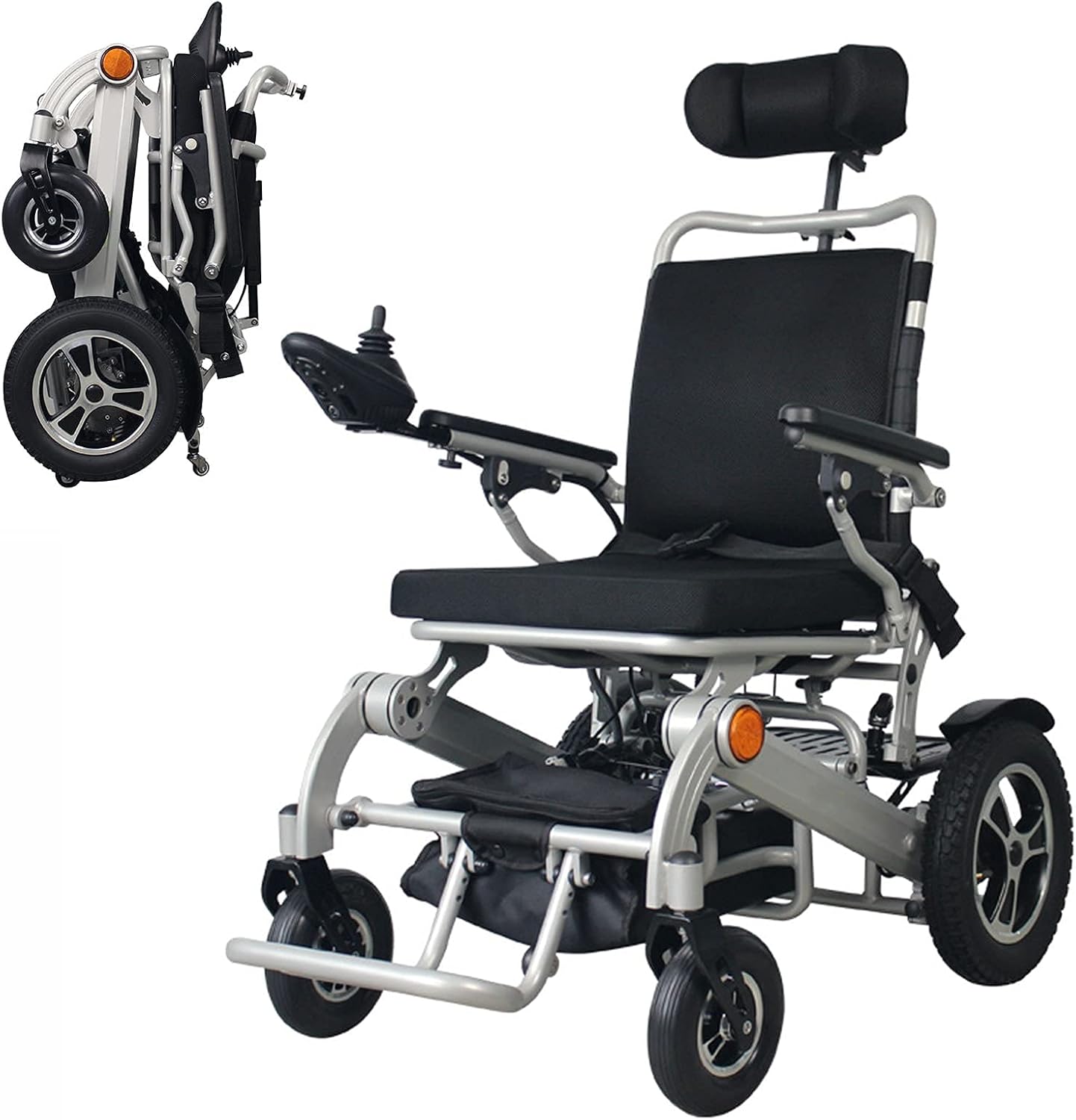 Dual 500W Motors All Terrain Foldable Electric Wheelchair Q14362
