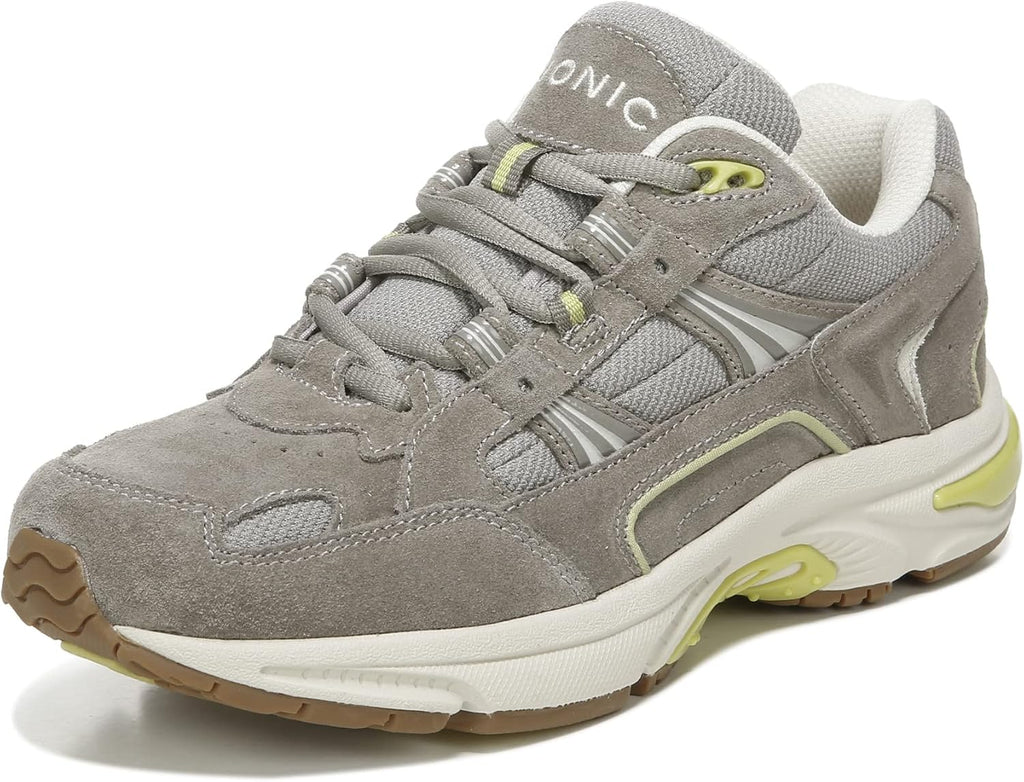 Women’s Classic Walker Comfort Sneaker Stone Suede 5 Medium V487194