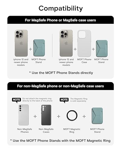 Magnetic Wallet Stand, Cool Grey W230705