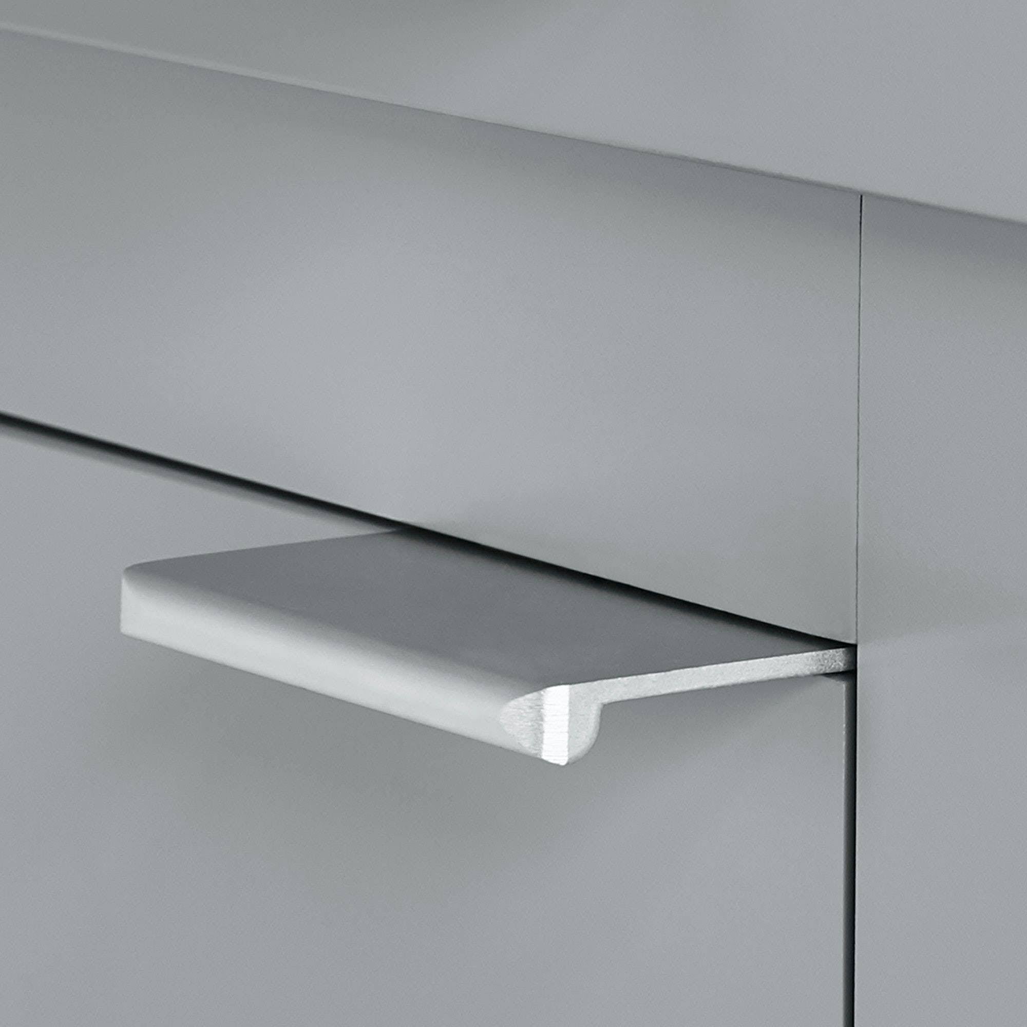 Gray Tall Corner Cabinet D888827