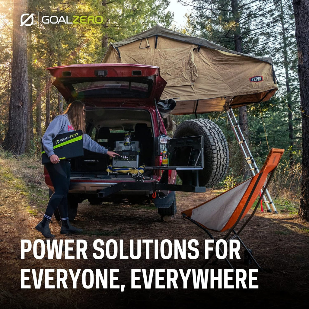 Portable Power Station, 1,000 W, Solar-Powered Generator R688674
