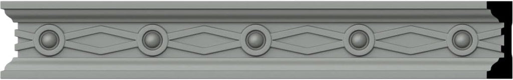 1 1/2"H x 1/2"P x 94 1/2"L Chair Rail E167456