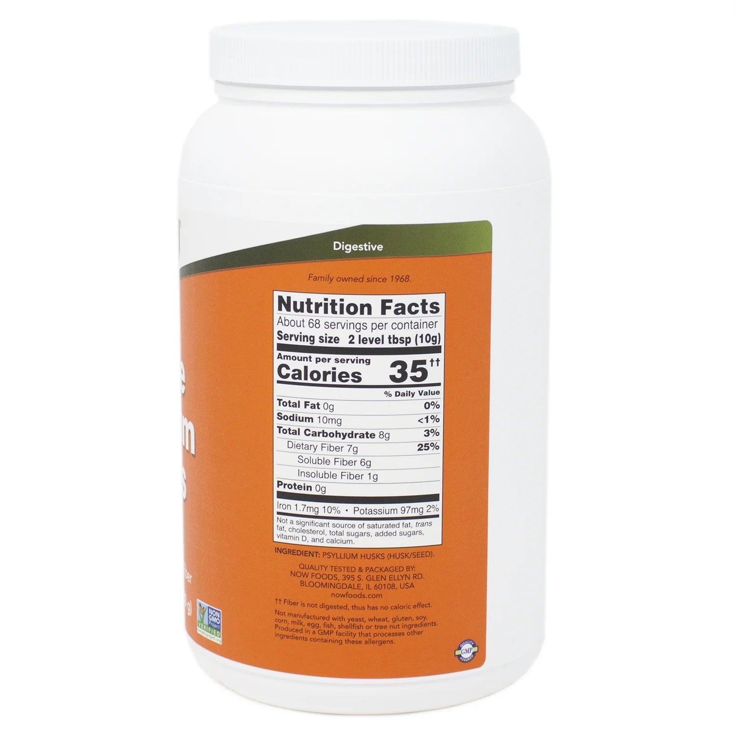 Psyllium Husk Whole 24 Oz S58905