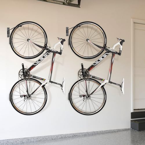 2 Pack Swivel Bike Rack Wall Mount U89207