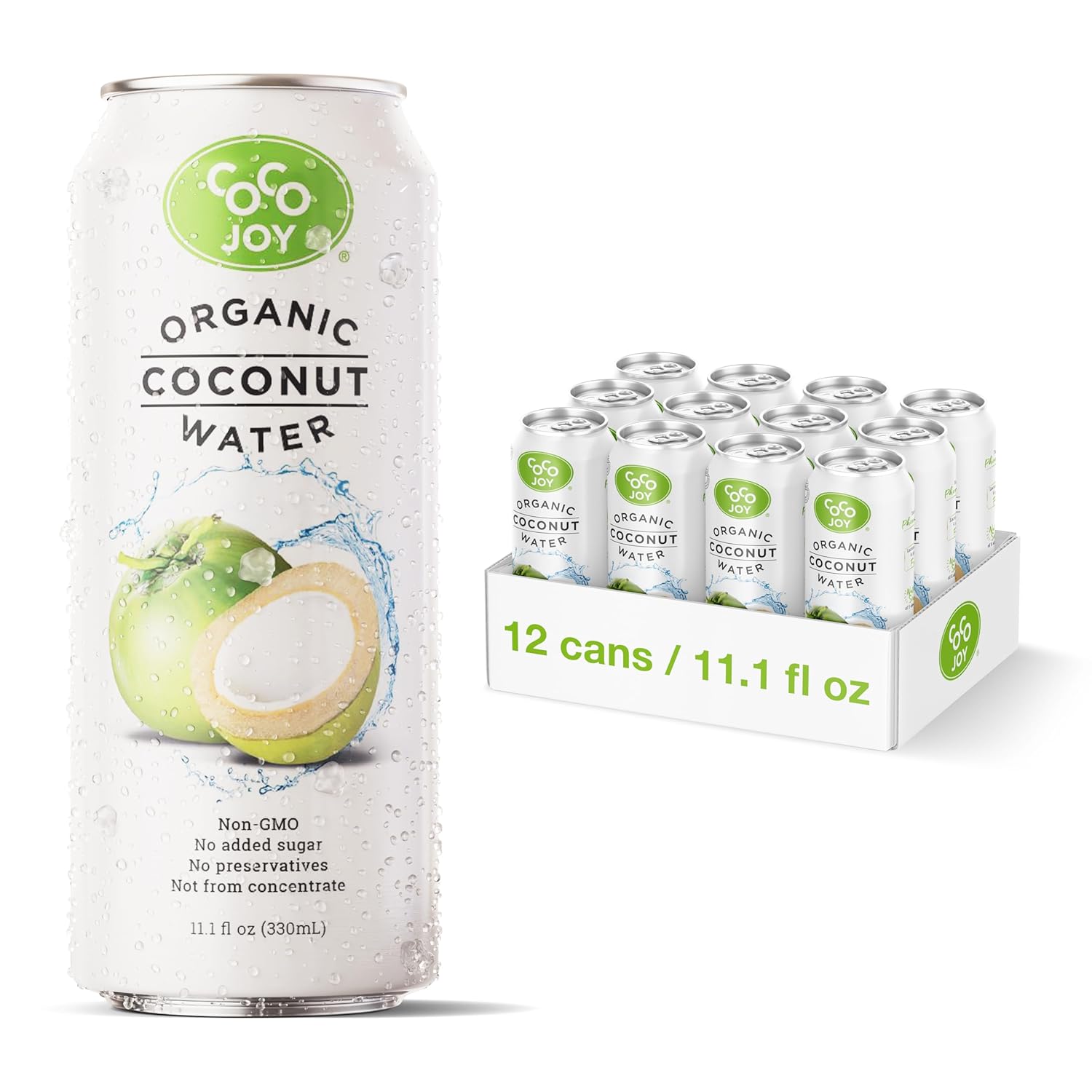 11 Fl Oz (Pack of 12) Organic Coconut Water P875348