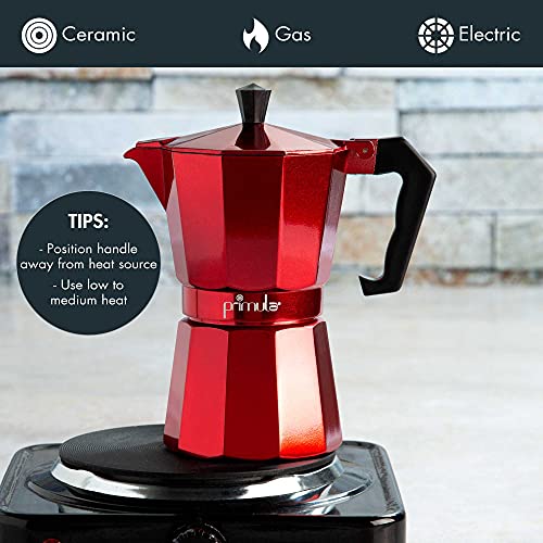 Black 6 Cup Stovetop Espresso Maker A9378
