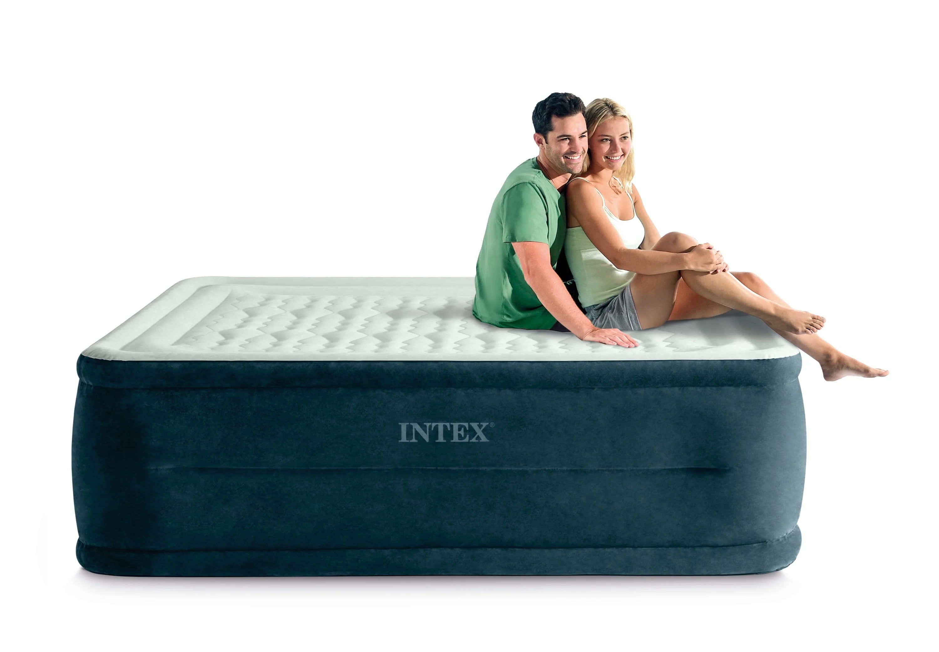 Queen Dura-Beam Airbed Mattress with Internal Pump D6943