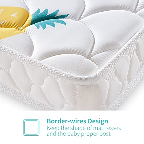 Dual-Sided Baby Crib Mattress and Toddler Mattress 52" x 27.6" x 5" J977894