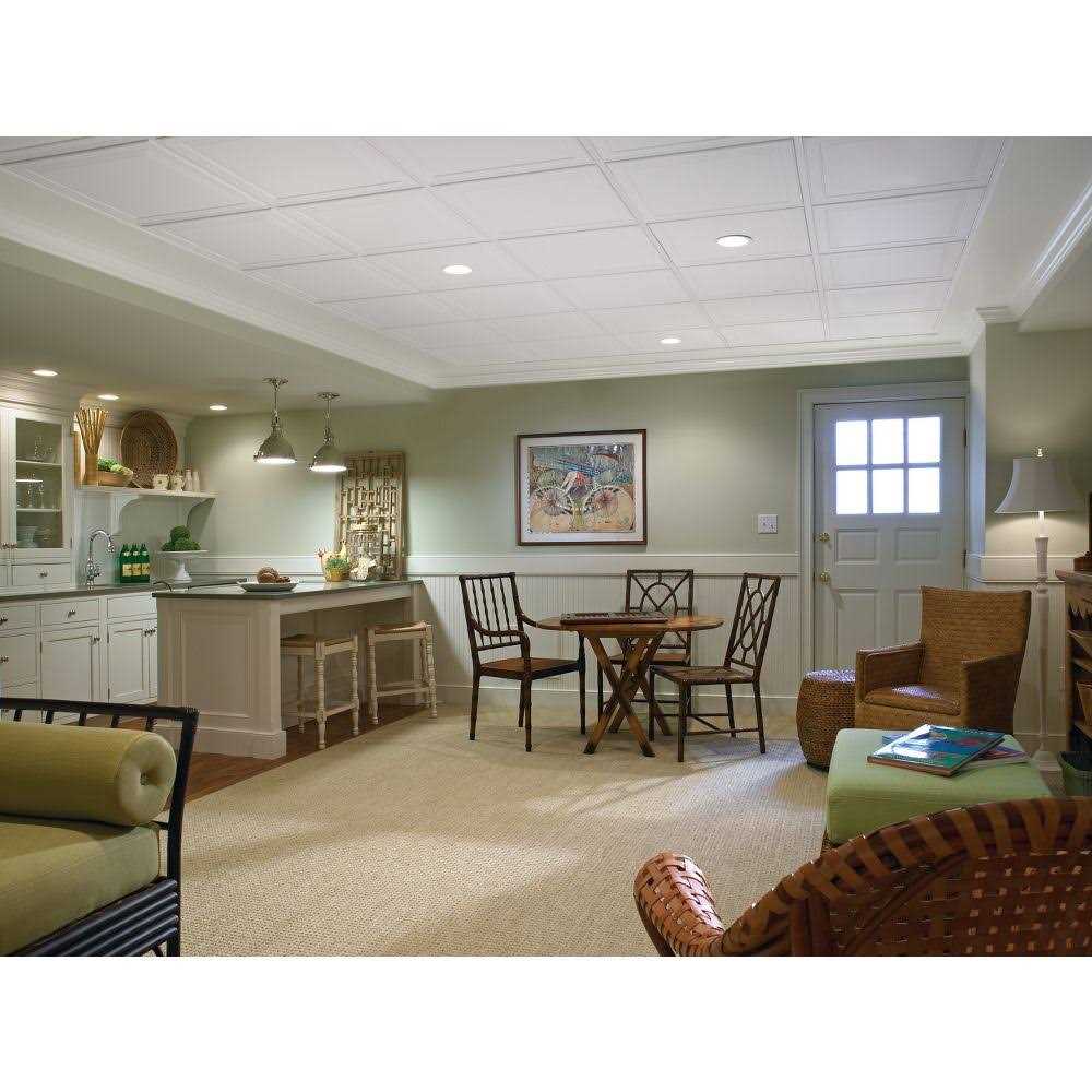 24 in. x 24 in. Tegular Single Raised Ceiling Tile H80125